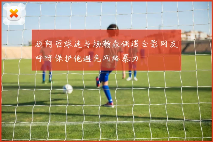 迈阿密球迷与杨瀚森偶遇合影网友呼吁保护他避免网络暴力